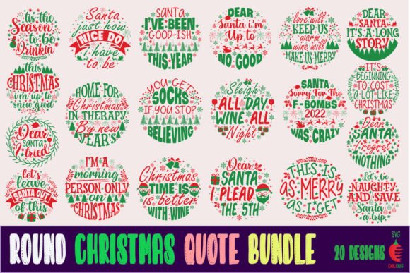 Christmas SVG Bundle for Crafts and Graphics