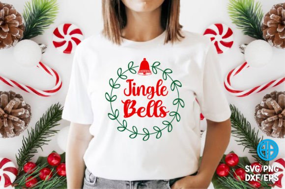 Fun Christmas Jingle Bells Graphics for Crafts
