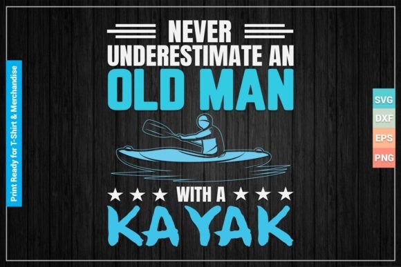 Fun Kayak T-shirt SVG Graphics for Crafts