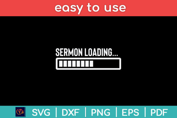 Fun Pastor Sermon SVG for Crafts