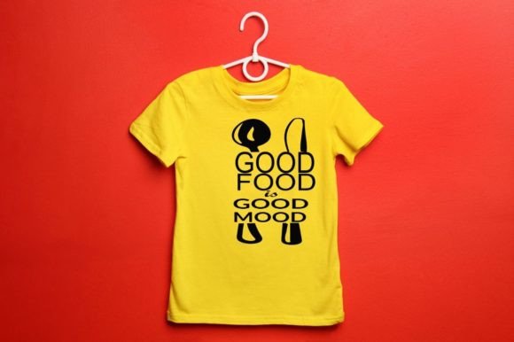 GOOD FOOD IS GOOD MOOD - FOOD LOVERS GRAPHICS