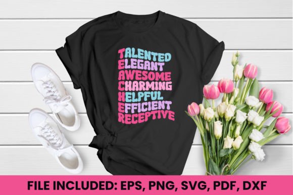 Teachers Day T-Shirt Design for Modern Blog Graphics